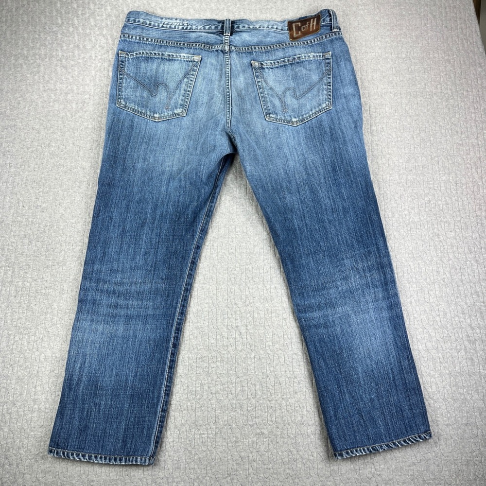 Citizens of Humanity Sid Straight‎ Leg Jeans Mens 38X26 Blue Denim medium wash
